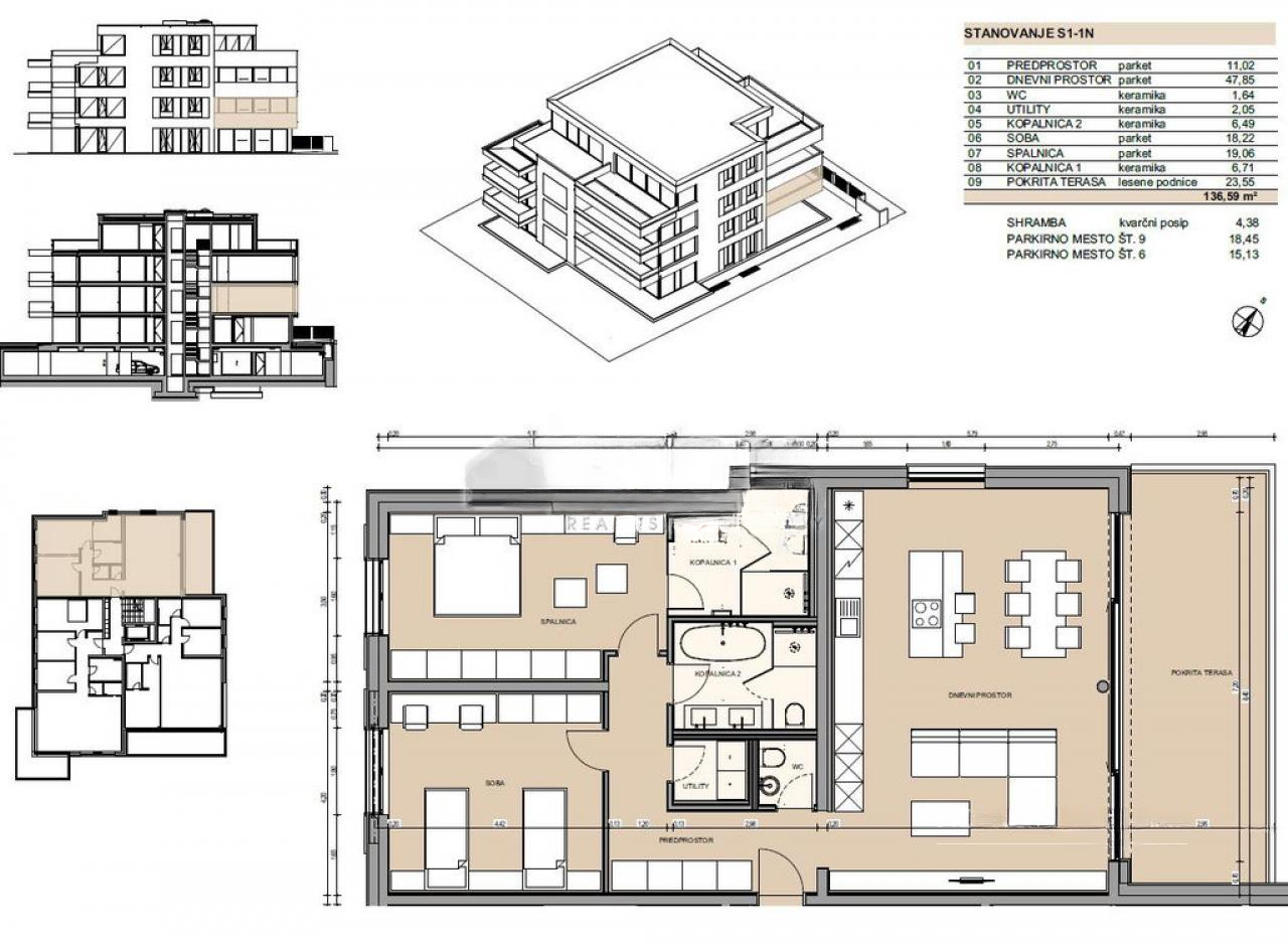Квартира в Любляне, Словения, 141 м² - фото 4