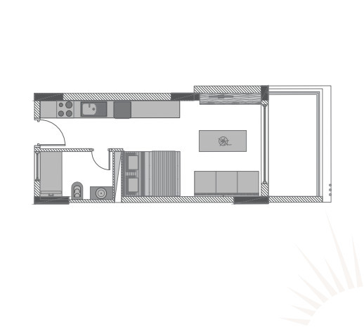 Апартаменты в Пафосе, Кипр, 35.5 м² - фото 7