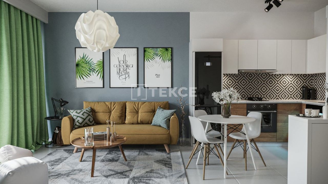 Апартаменты в Газимагусе, Кипр, 58 м² - фото 11