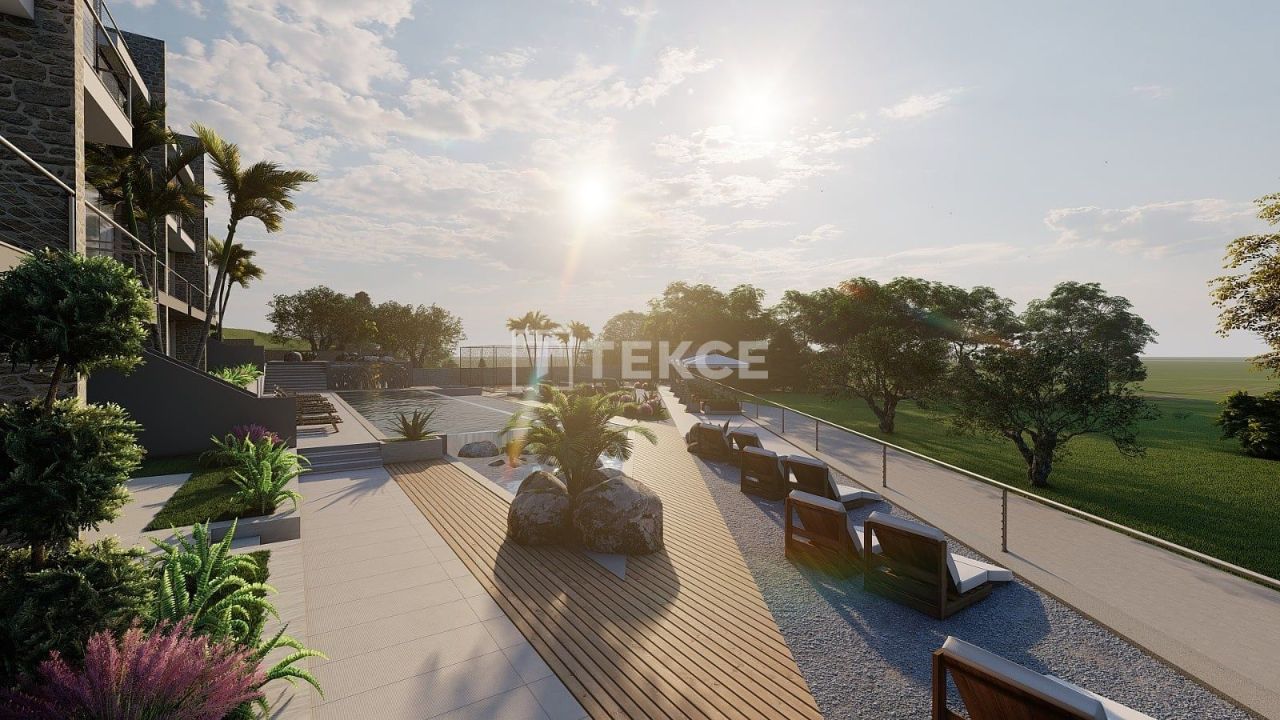 Апартаменты в Калкане, Турция, 80 м² - фото 11