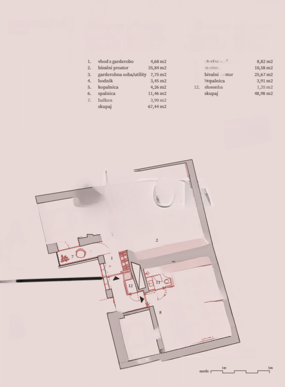 Квартира в Любляне, Словения, 68 м² - фото 8