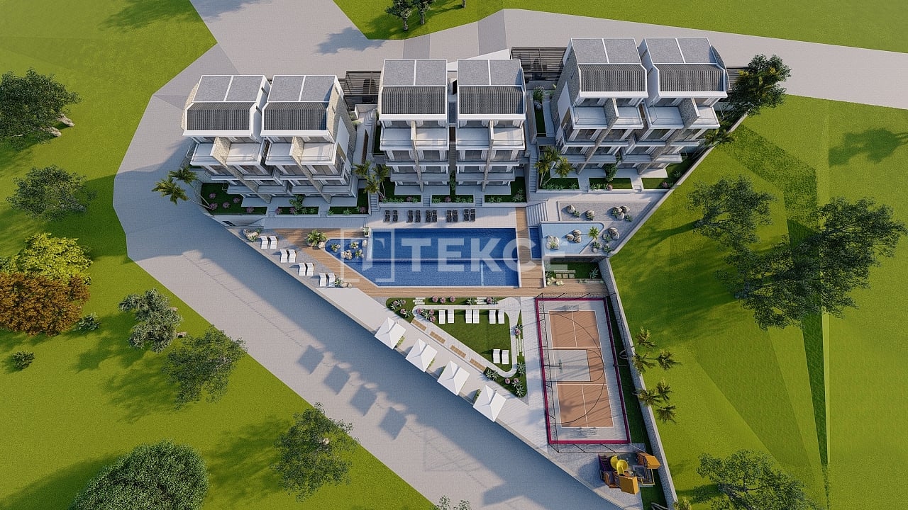Апартаменты в Калкане, Турция, 80 м² - фото 12