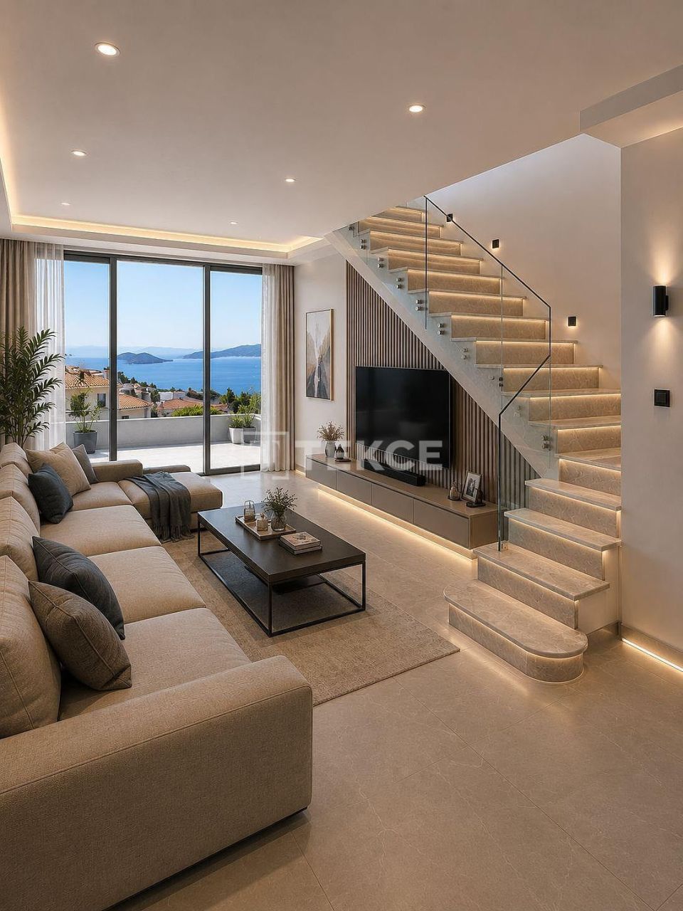 Апартаменты в Калкане, Турция, 80 м² - фото 14