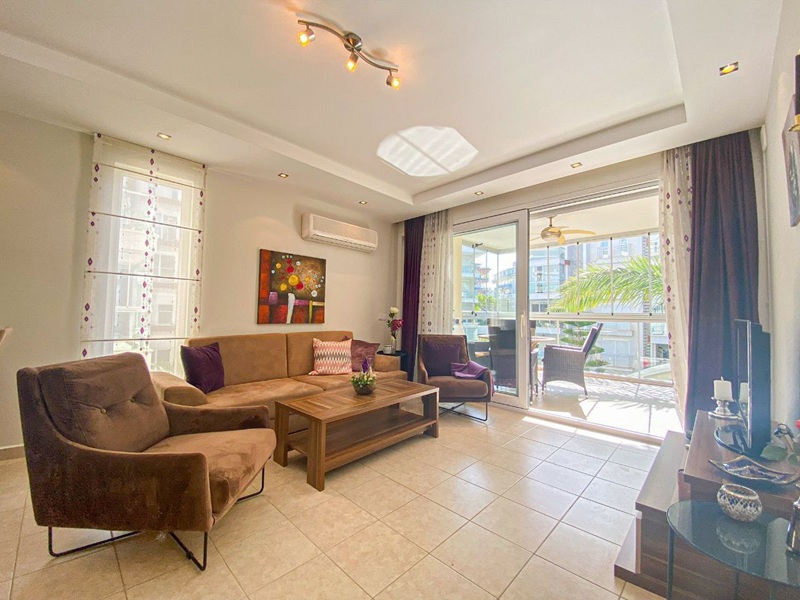 Апартаменты в Алании, Турция, 110 м² - фото 2