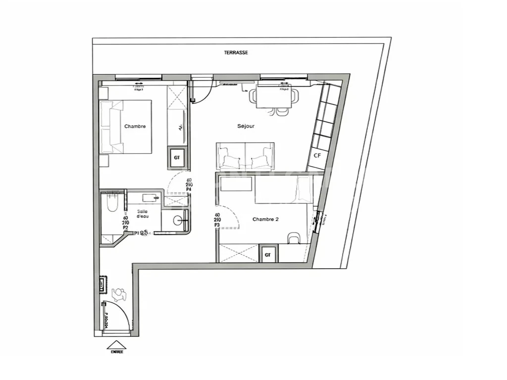 Квартира в Монако, Монако, 76 м² - фото 10