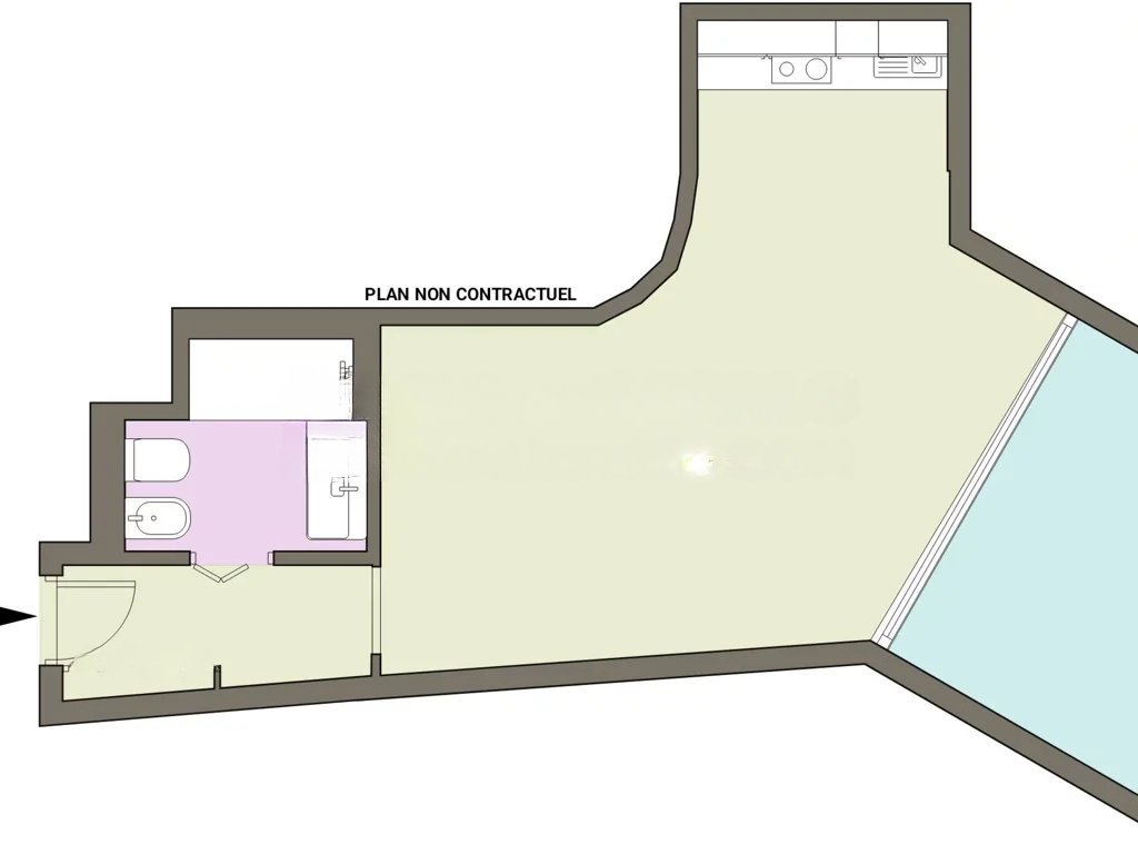 Квартира в Монако, Монако, 40 м² - фото 10