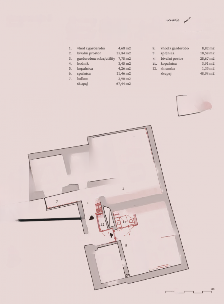 Квартира в Любляне, Словения, 51 м² - фото 11