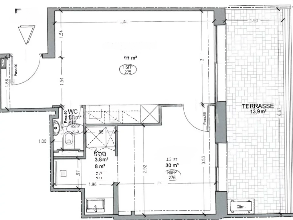 Квартира в Монако, Монако, 56 м² - фото 11