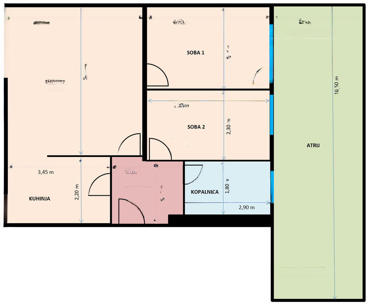 Квартира в Любляне, Словения, 92 м² - фото 14