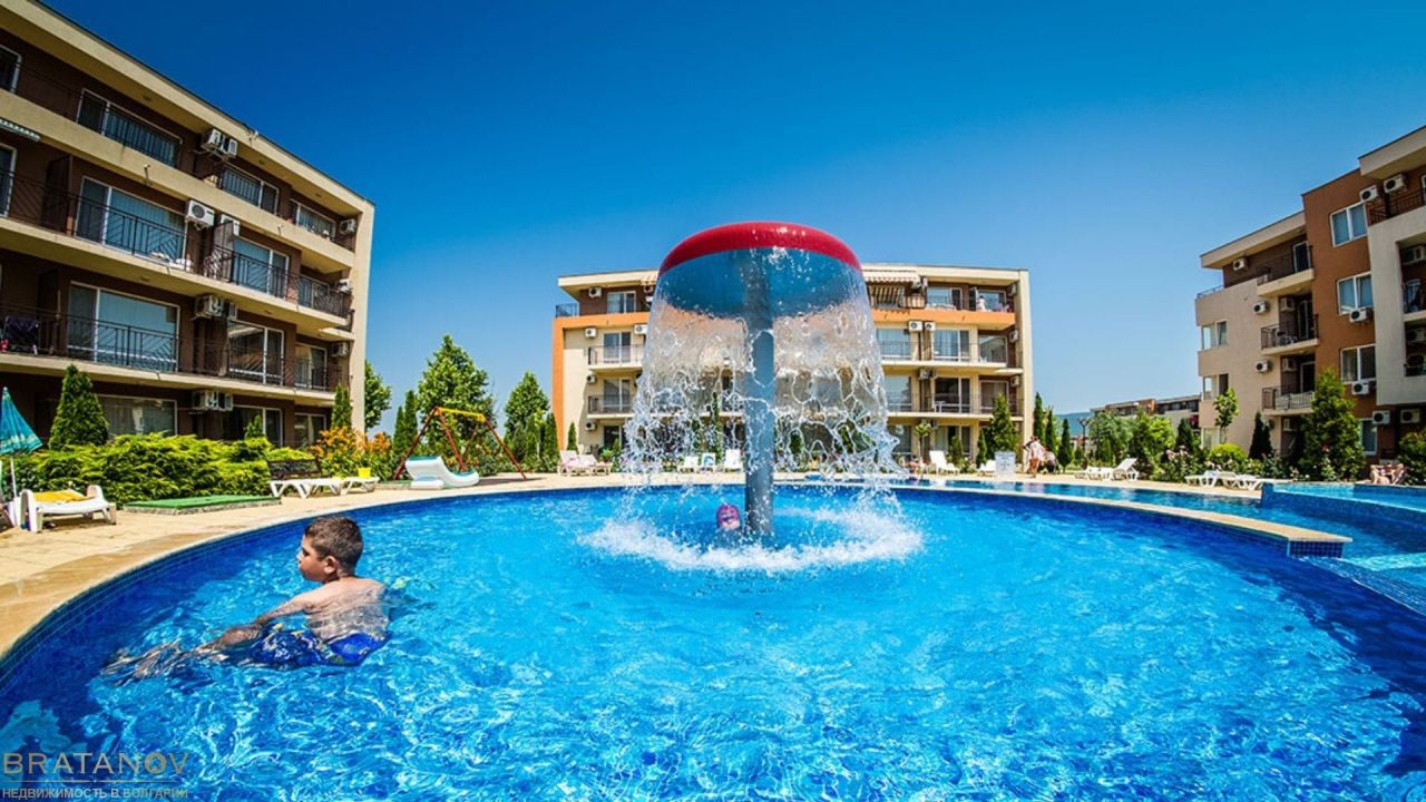 Квартира на Солнечном берегу, Болгария, 54.96 м² - фото 14
