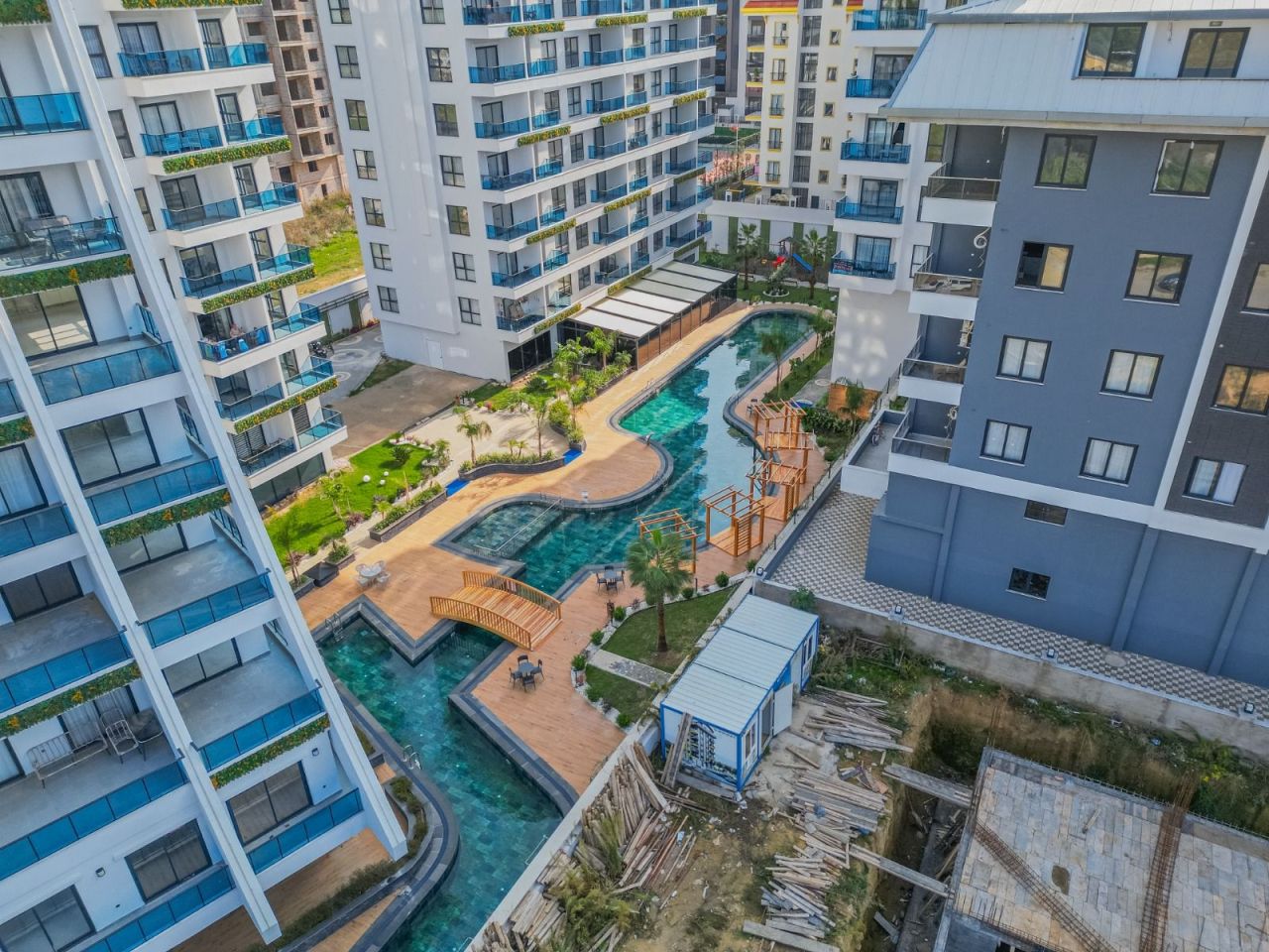 Апартаменты в Алании, Турция, 59 м² - фото 13