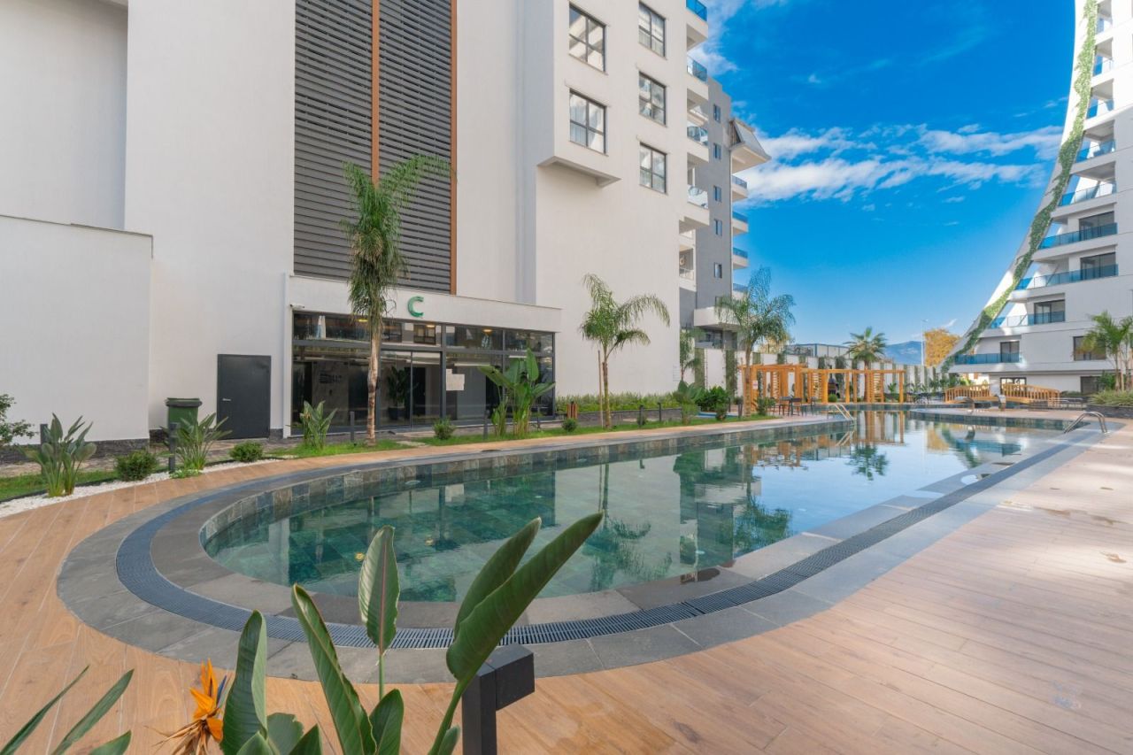 Апартаменты в Алании, Турция, 59 м² - фото 17