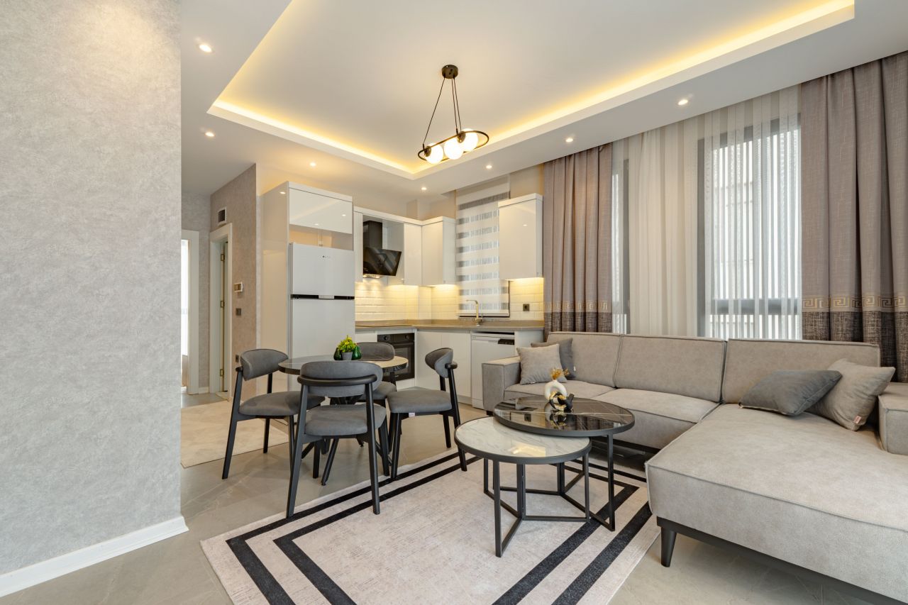 Апартаменты в Алании, Турция, 58 м² - фото 1