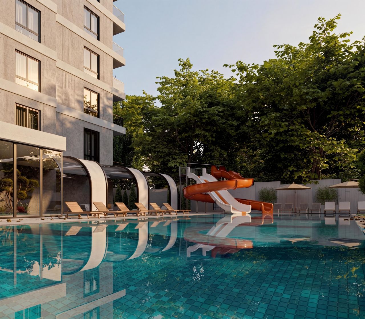 Апартаменты в Алании, Турция, 50 м² - фото 11