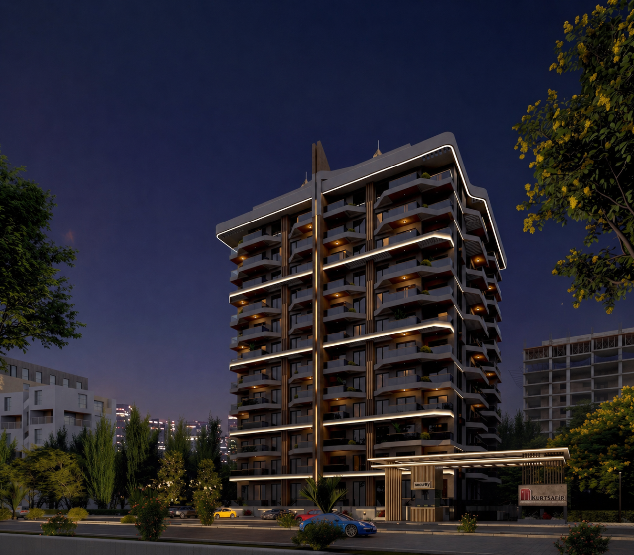Апартаменты в Алании, Турция, 50 м² - фото 13