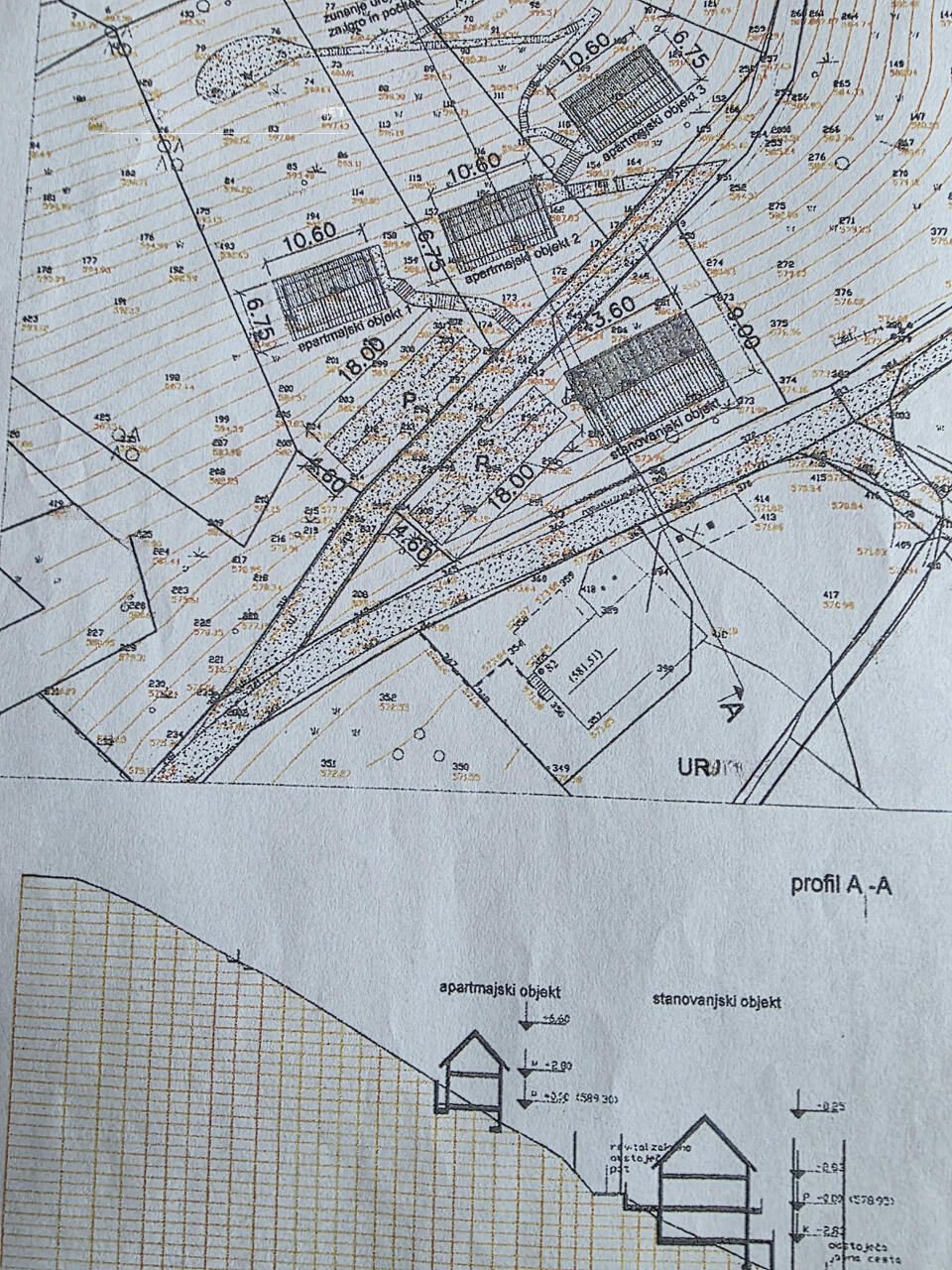 Земля в Бледе, Словения, 1 060 м² - фото 5