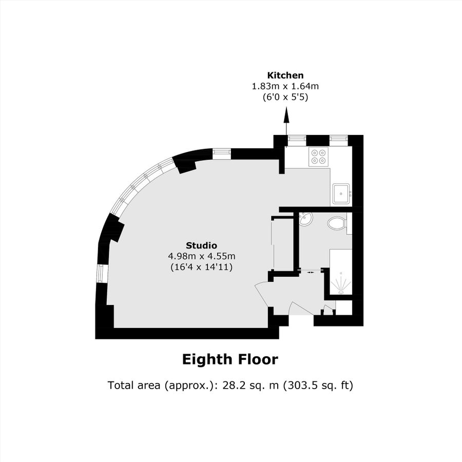Квартира в Лондоне, Великобритания, 29 м² - фото 7