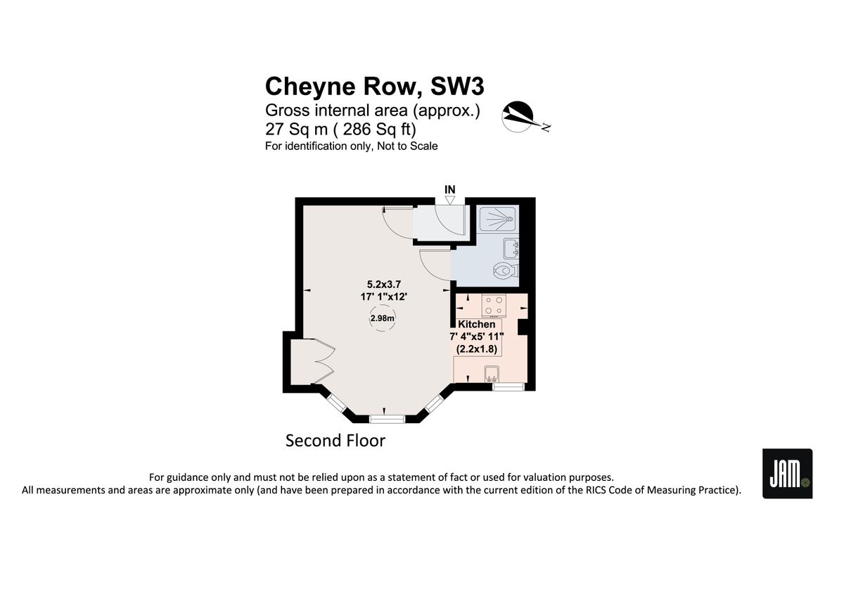 Квартира в Лондоне, Великобритания, 27 м² - фото 9