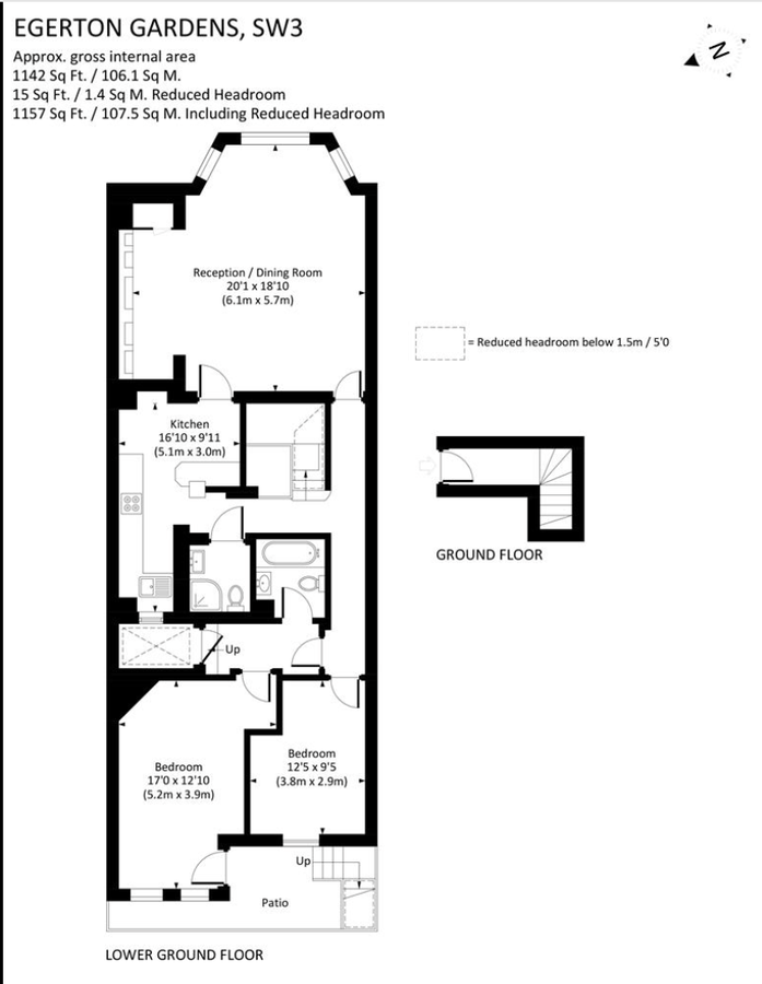 Квартира в Лондоне, Великобритания, 106 м² - фото 11