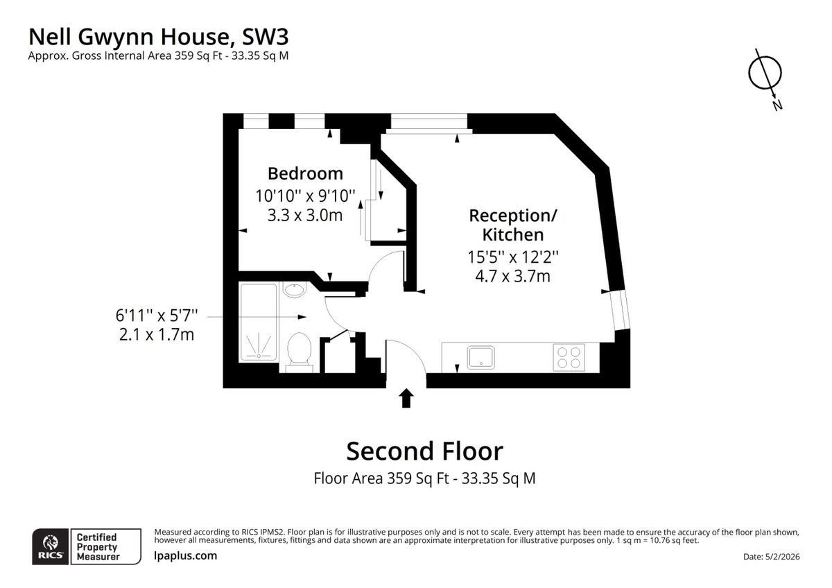 Квартира в Лондоне, Великобритания, 34 м² - фото 17