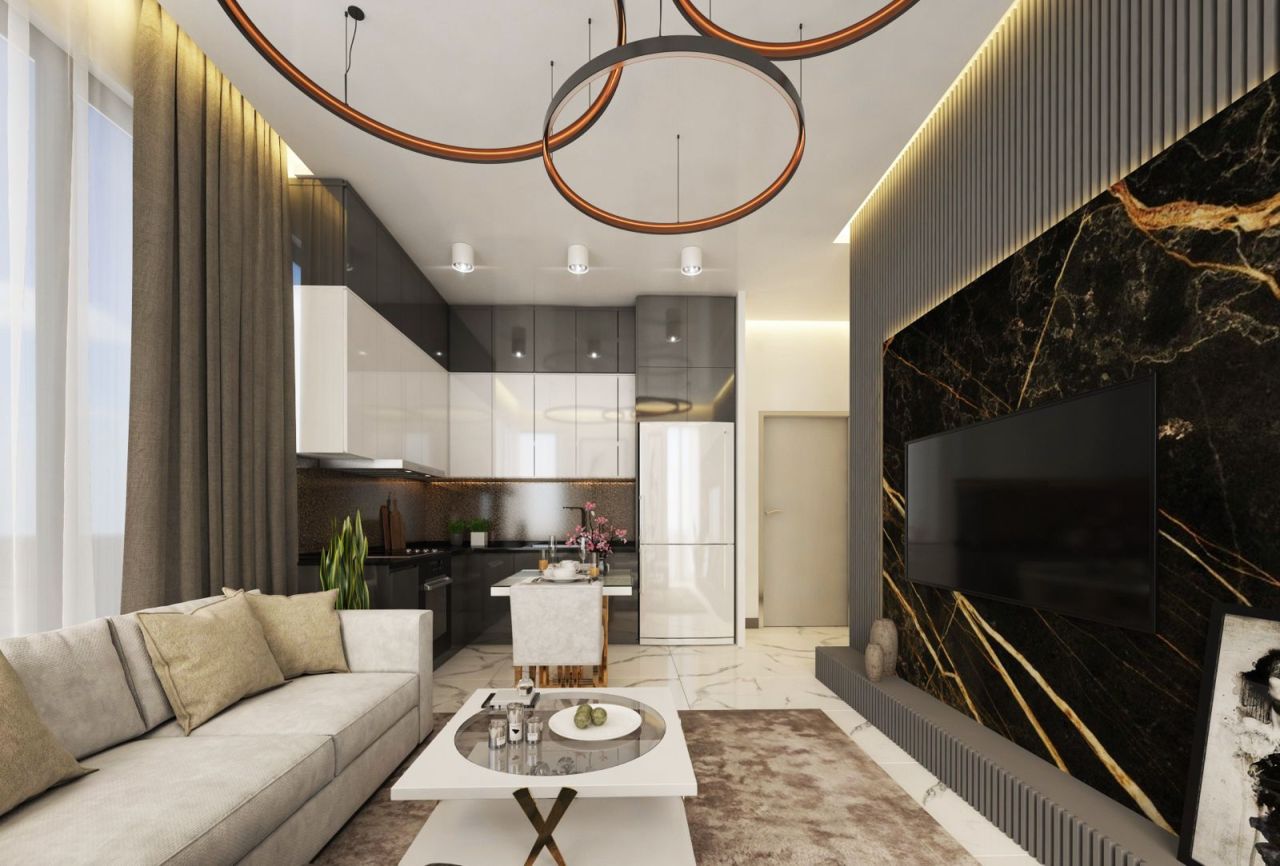 Квартира в Алании, Турция, 51 м² - фото 5