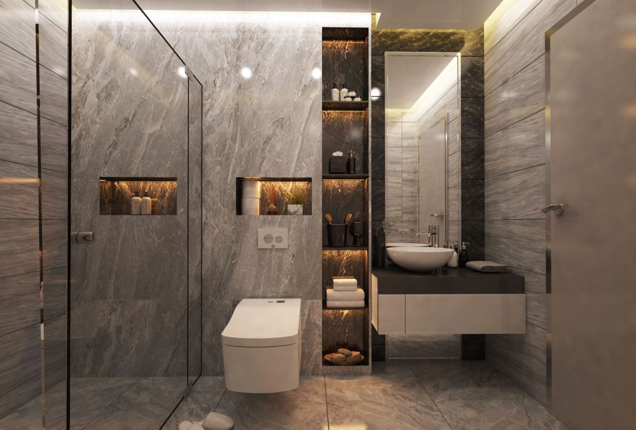 Квартира в Алании, Турция, 51 м² - фото 8