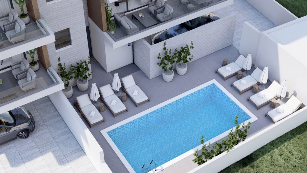 Апартаменты в Пафосе, Кипр, 96.15 м² - фото 10