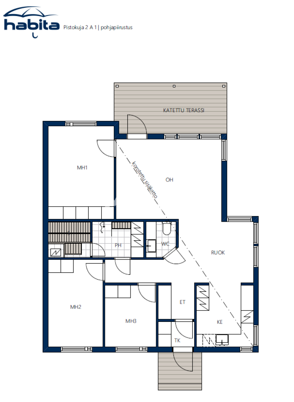 Квартира Торнио, Финляндия, 94 м² - фото 2