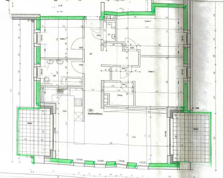 Квартира в Люксембурге, Люксембург, 111 м² - фото 2