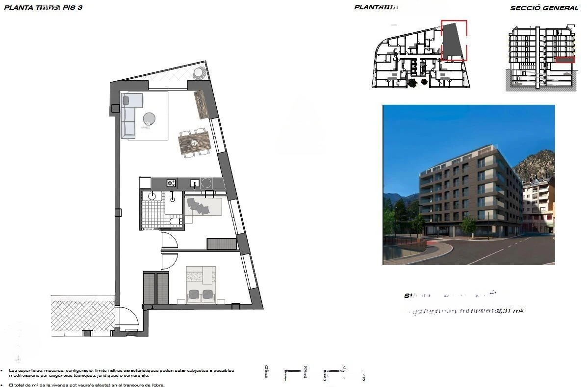 Квартира в Андорра-ла-Велье, Андорра, 75 м² - фото 4
