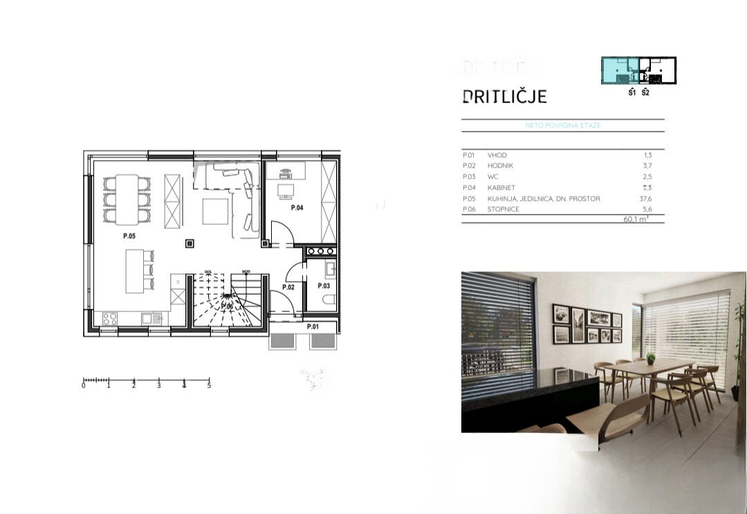 Квартира в Брезовице, Словения, 180 м² - фото 5
