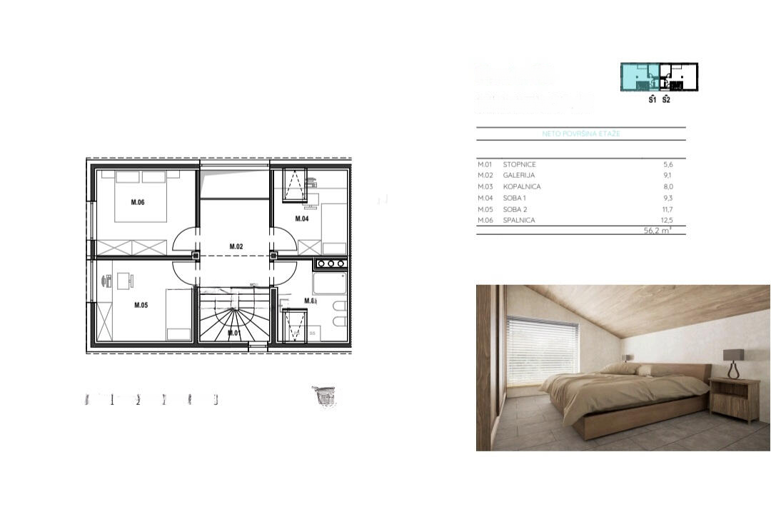 Квартира в Брезовице, Словения, 180 м² - фото 7