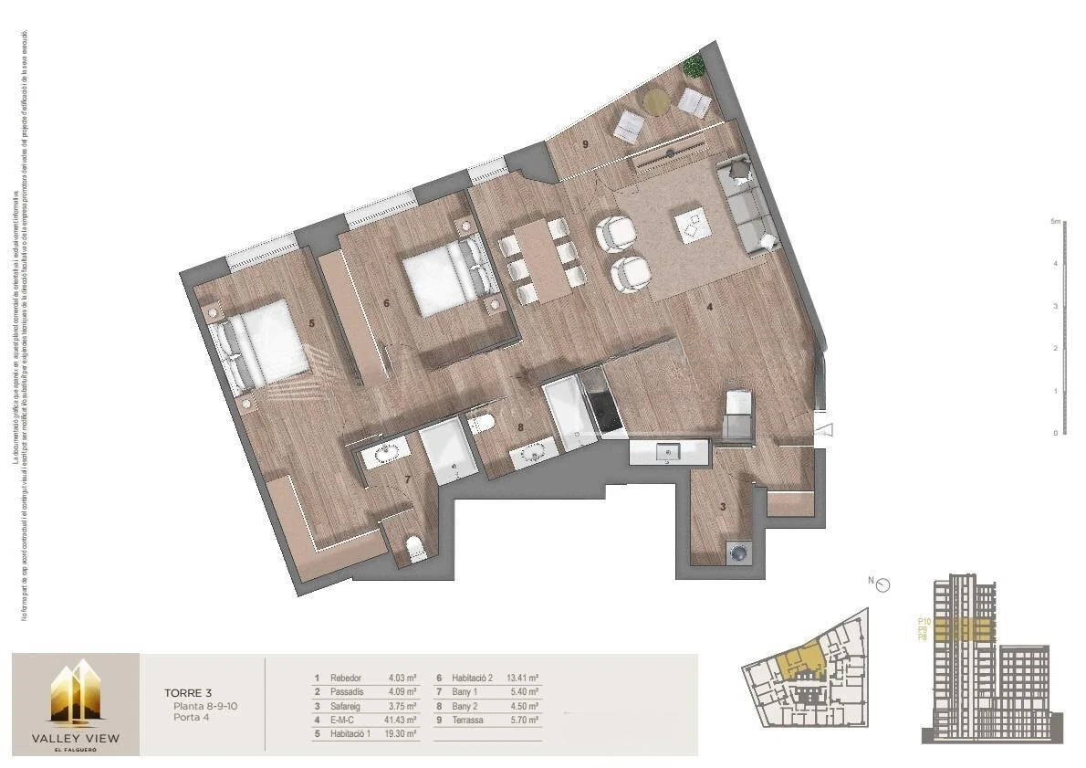 Квартира в Андорра-ла-Велье, Андорра, 118 м² - фото 12