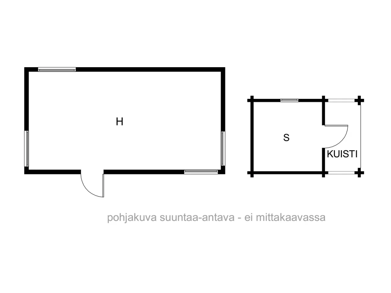 Коттедж в Туусниеми, Финляндия, 26 м² - фото 4