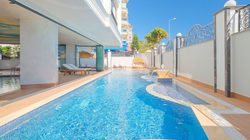 Апартаменты в Алании, Турция, 60 м² - фото 13
