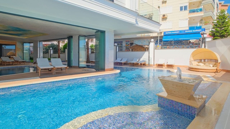 Апартаменты в Алании, Турция, 60 м² - фото 12