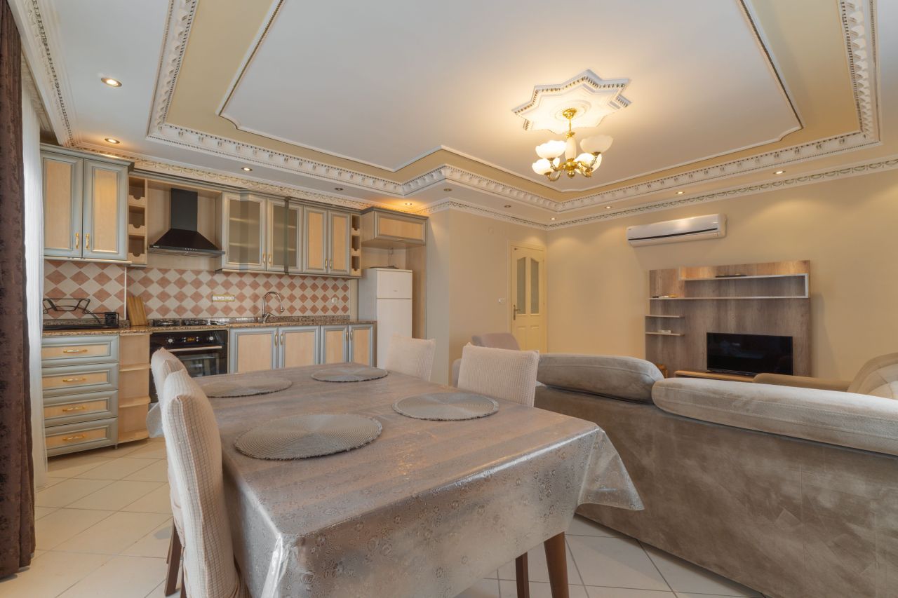 Апартаменты в Алании, Турция, 110 м² - фото 8