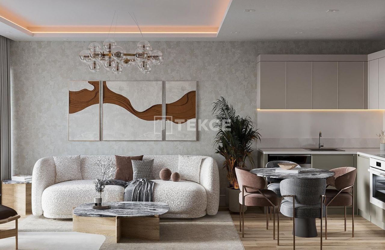 Апартаменты в Анталии, Турция, 57 м² - фото 9