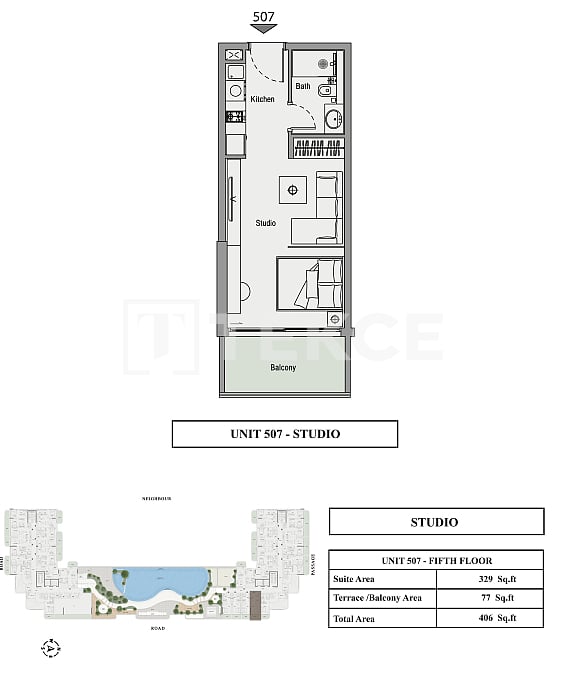 Апартаменты в Дубае, ОАЭ, 75 м² - фото 16