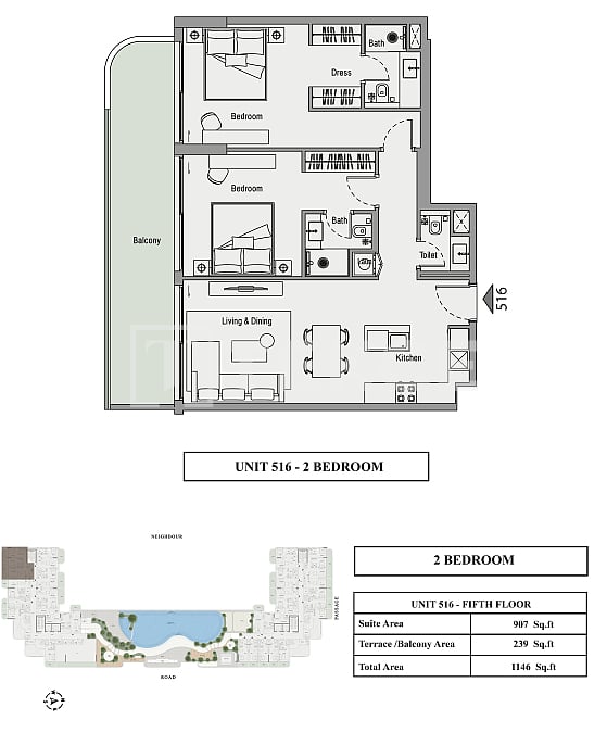 Апартаменты в Дубае, ОАЭ, 75 м² - фото 18