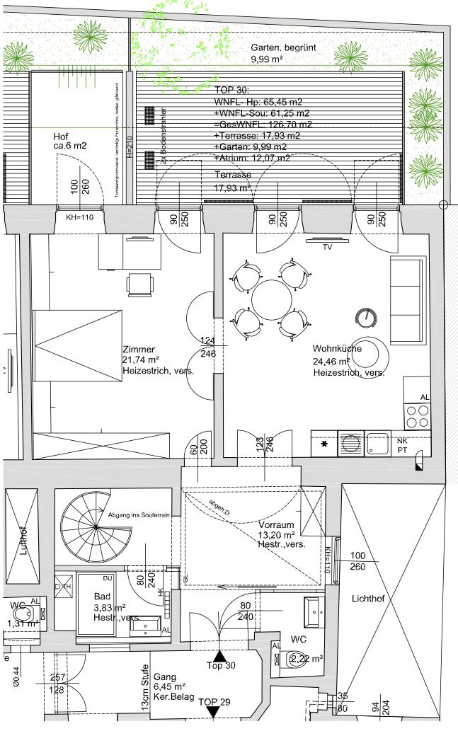 Квартира в Вене, Австрия, 126.7 м² - фото 15