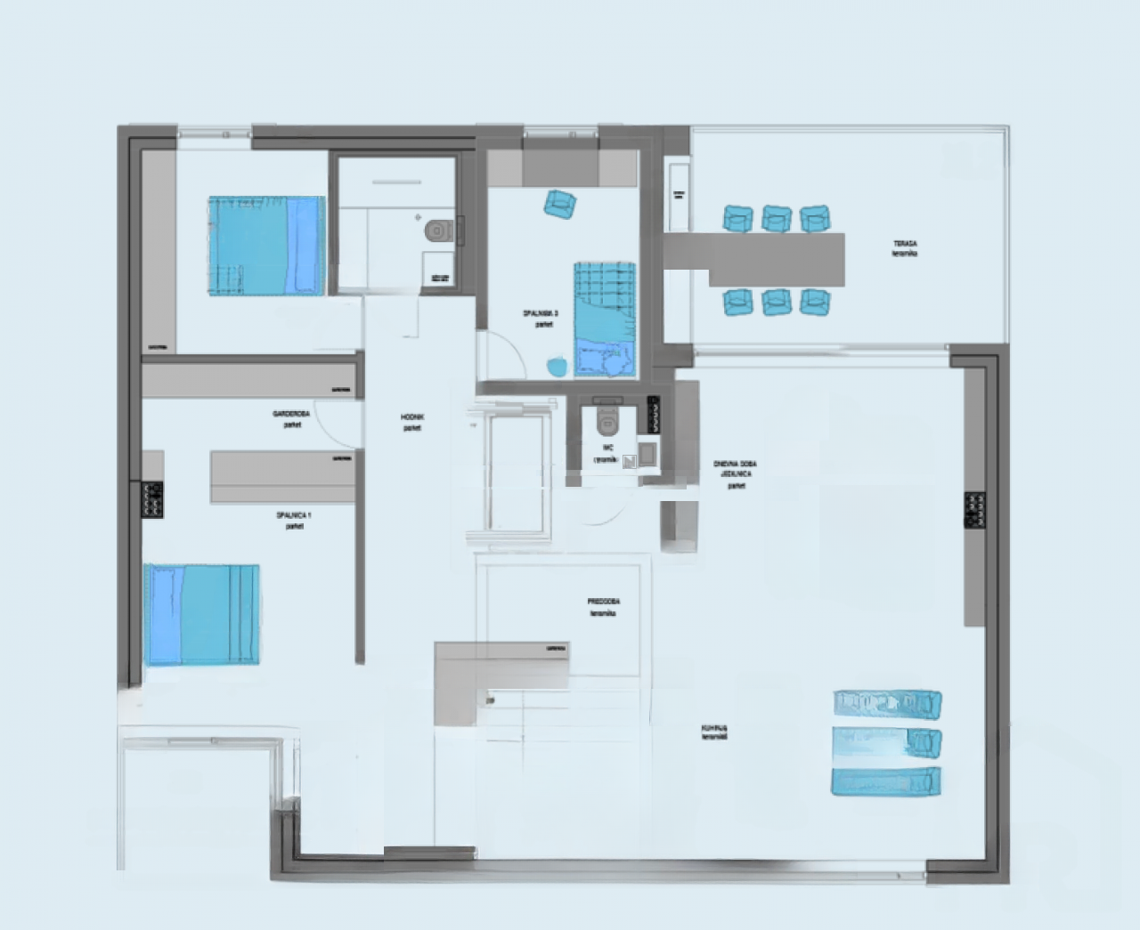 Квартира в Изоле, Словения, 117 м² - фото 8