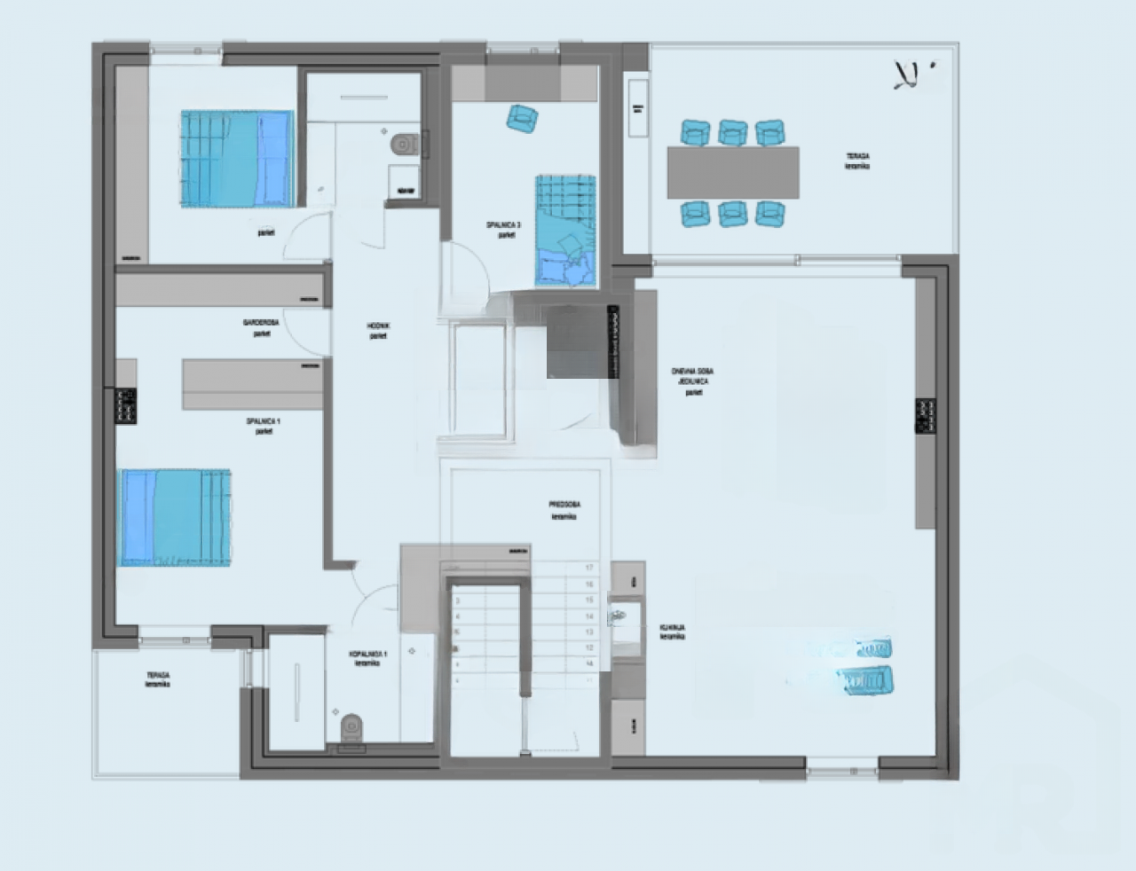 Квартира в Изоле, Словения, 166 м² - фото 8