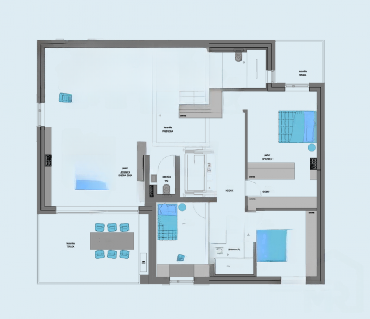 Квартира в Изоле, Словения, 172 м² - фото 9