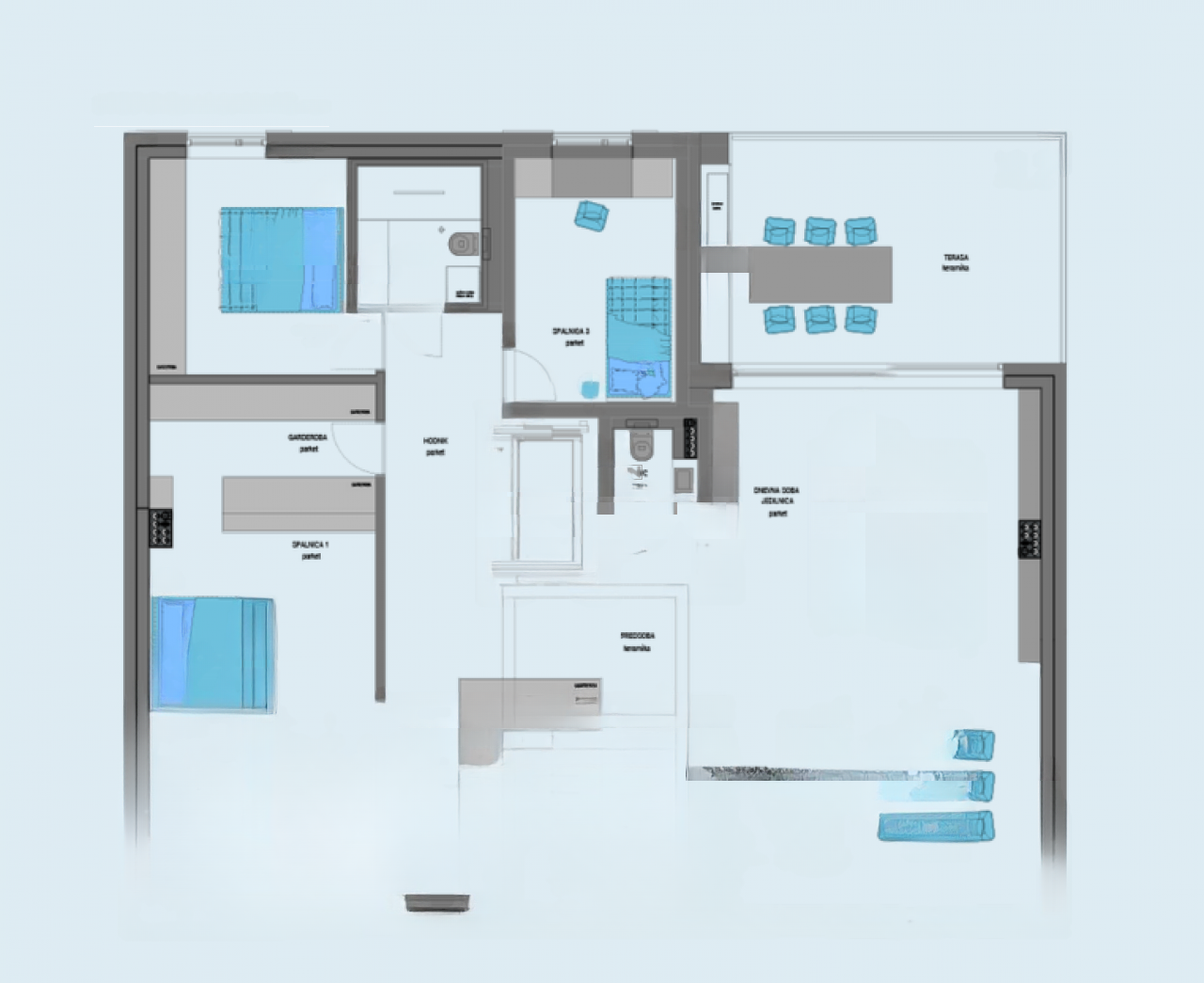 Квартира в Изоле, Словения, 117 м² - фото 9