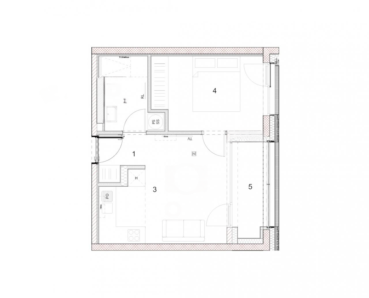 Квартира в Любляне, Словения, 48 м² - фото 9