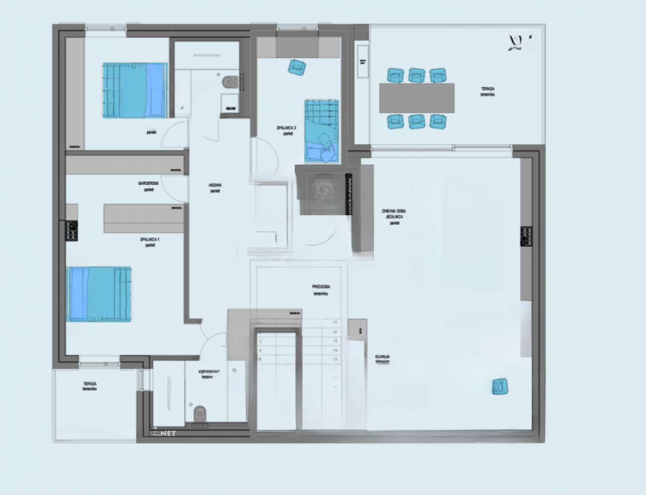 Квартира в Изоле, Словения, 166 м² - фото 9