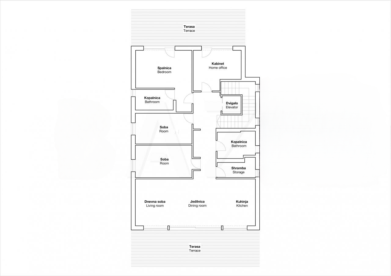 Квартира в Любляне, Словения, 244 м² - фото 17