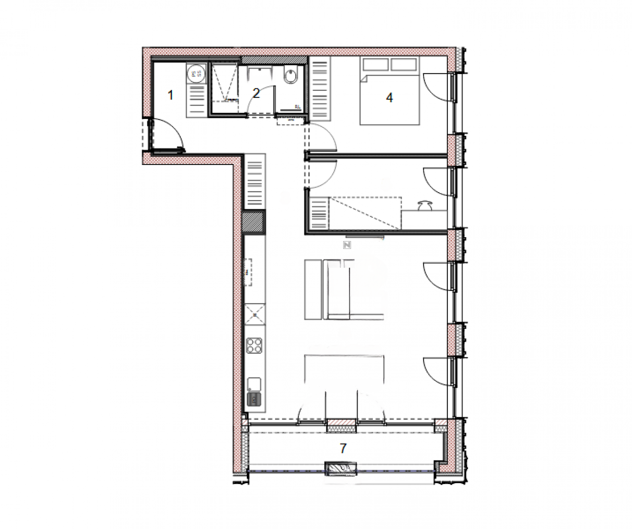 Квартира в Любляне, Словения, 88 м² - фото 19