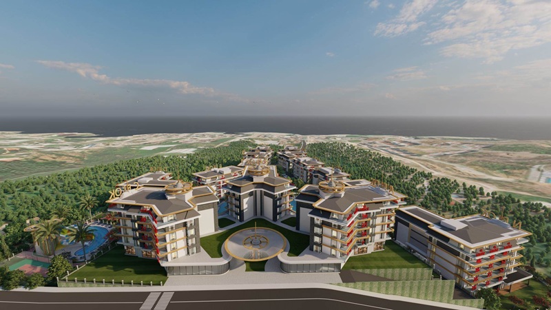 Апартаменты в Кестеле, Турция, 65 м² - фото 9